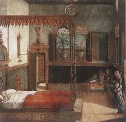Vittore Carpaccio The Dream of St Ursula oil painting reproduction